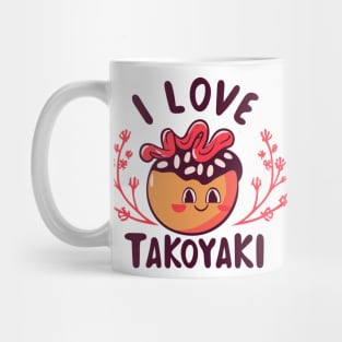 Cute Kwaii Takoyaki Mug